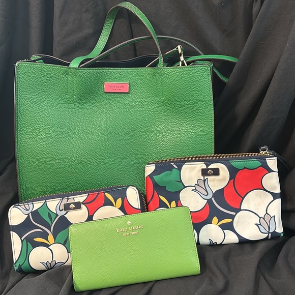 kate spade large continental wallet and small cosmetic bag - Picture 13 of 13